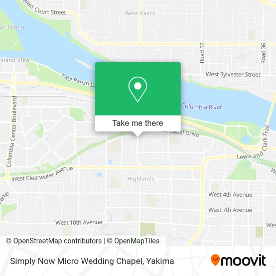 Simply Now Micro Wedding Chapel map