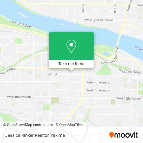 Jessica Rinker Realtor map