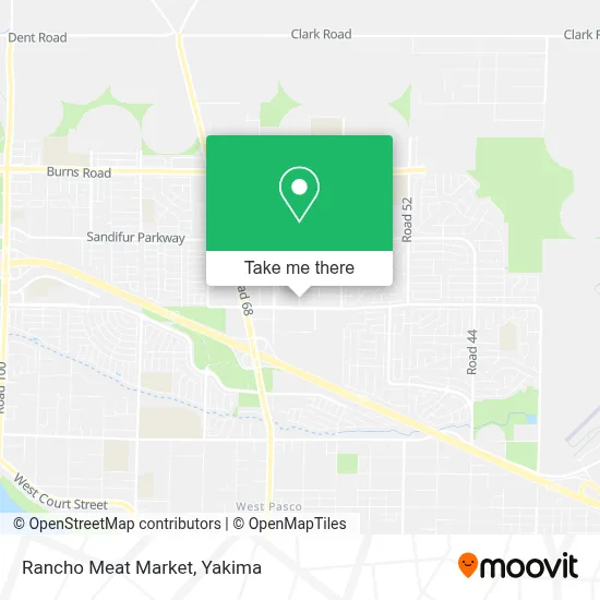 Rancho Meat Market map