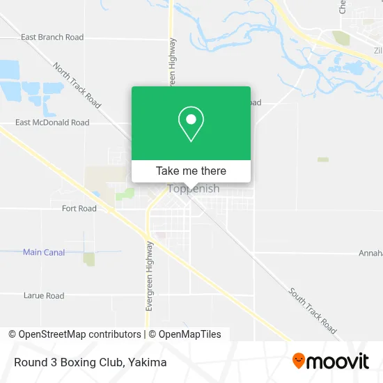Round 3 Boxing Club map