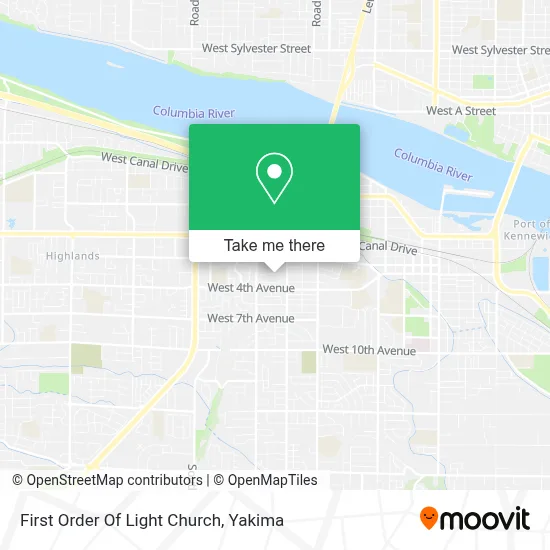 First Order Of Light Church map