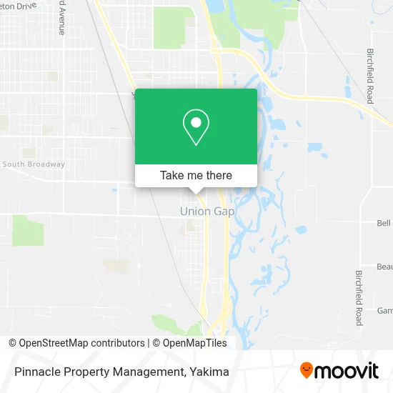 Pinnacle Property Management map