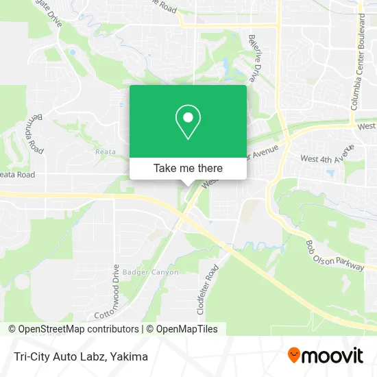 Tri-City Auto Labz map