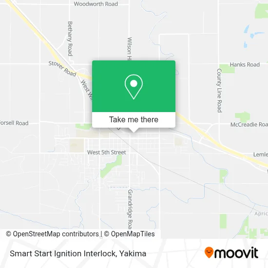 Smart Start Ignition Interlock map