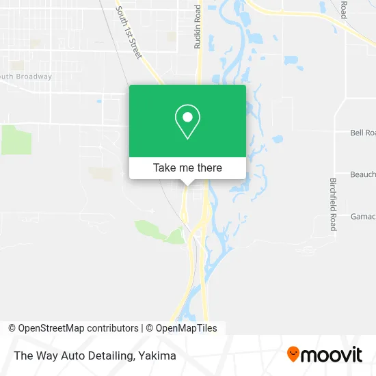 The Way Auto Detailing map