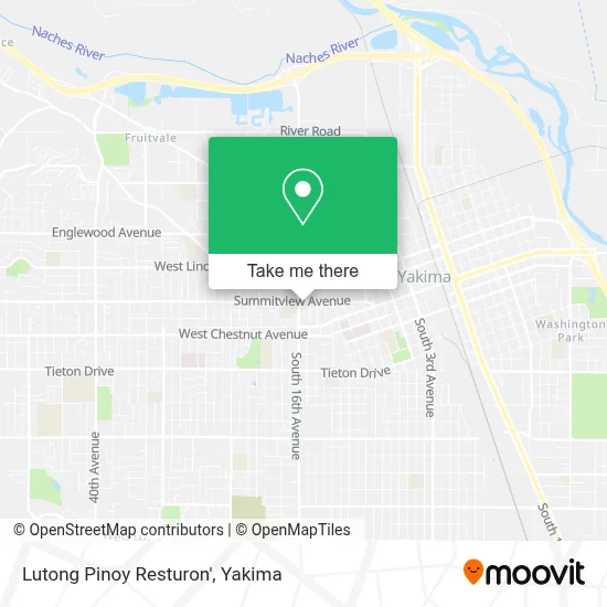 Lutong Pinoy Resturon' map