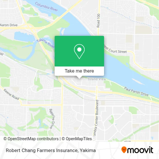 Robert Chang Farmers Insurance map