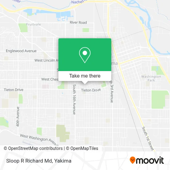 Sloop R Richard Md map