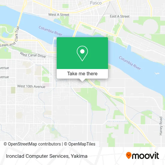 Ironclad Computer Services map