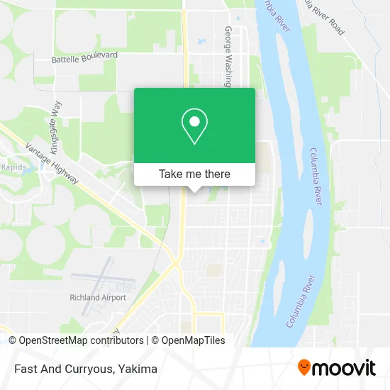 Fast And Curryous map