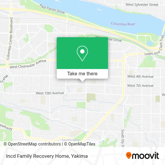 Incd Family Recovery Home map