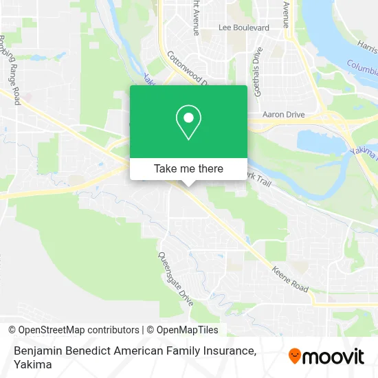 Benjamin Benedict American Family Insurance map