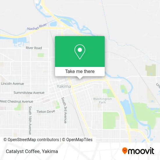 Catalyst Coffee map