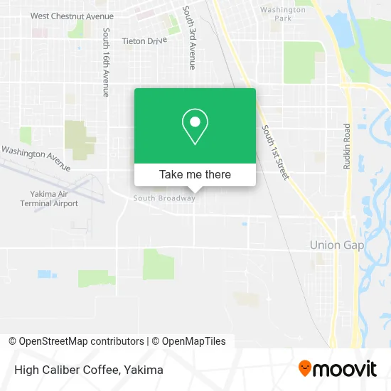 High Caliber Coffee map