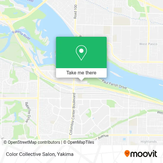 Color Collective Salon map