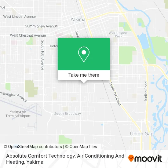 Absolute Comfort Technology, Air Conditioning And Heating map