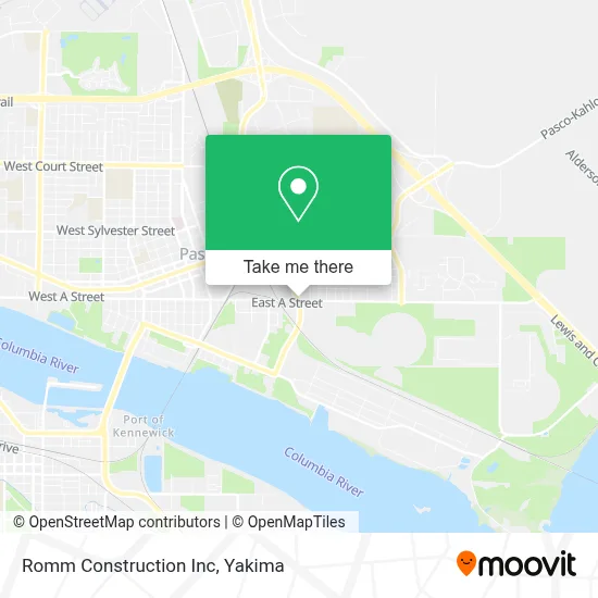 Romm Construction Inc map