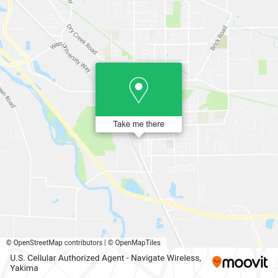 U.S. Cellular Authorized Agent - Navigate Wireless map