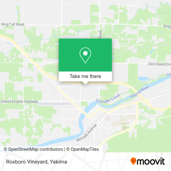 Roxboro Vineyard map