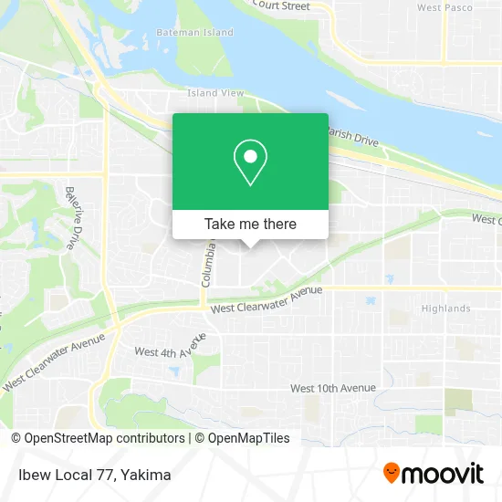 Ibew Local 77 map