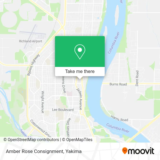 Amber Rose Consignment map