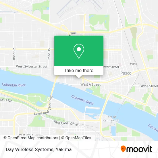 Day Wireless Systems map