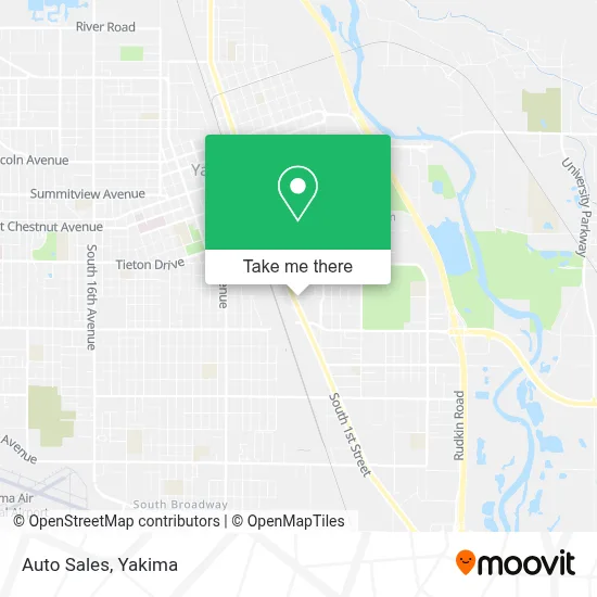 Auto Sales map