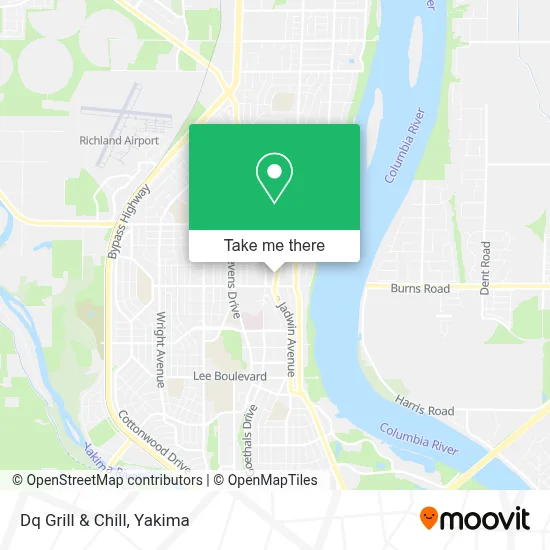 Dq Grill & Chill map