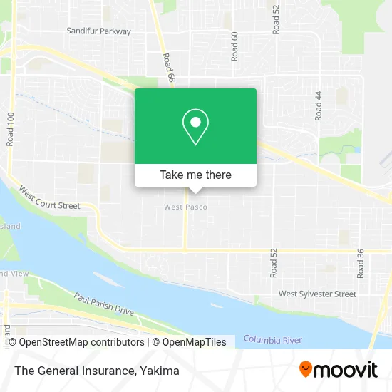 The General Insurance map
