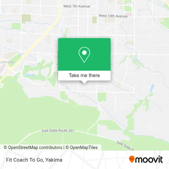 Fit Coach To Go map