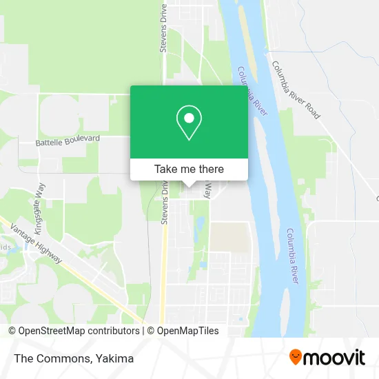 The Commons map