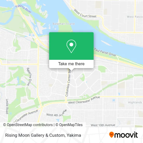 Rising Moon Gallery & Custom map