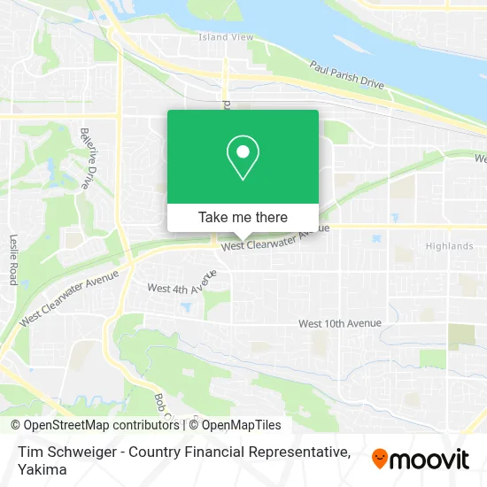 Tim Schweiger - Country Financial Representative map