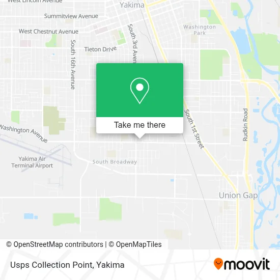 Usps Collection Point map