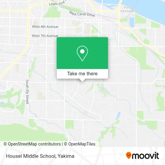 Housel Middle School map