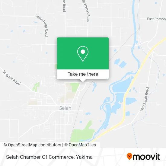 Selah Chamber Of Commerce map