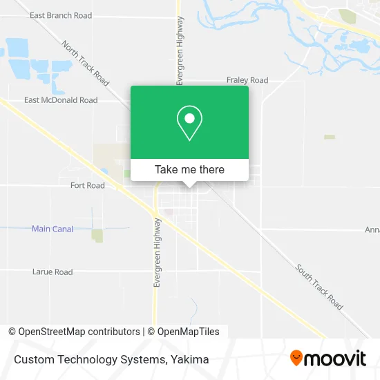 Custom Technology Systems map