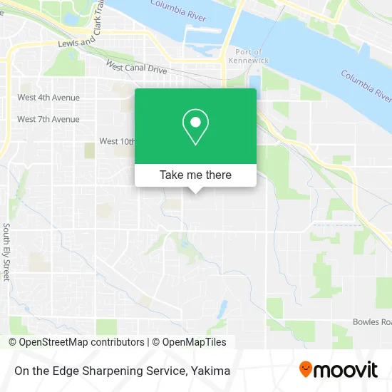 On the Edge Sharpening Service map