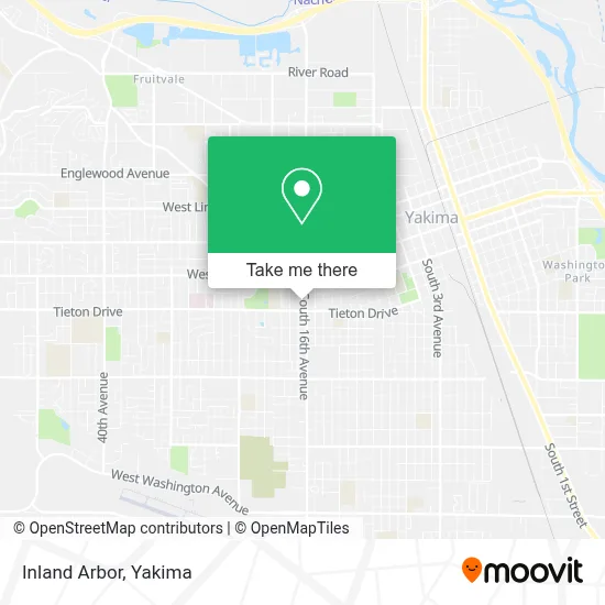 Inland Arbor map