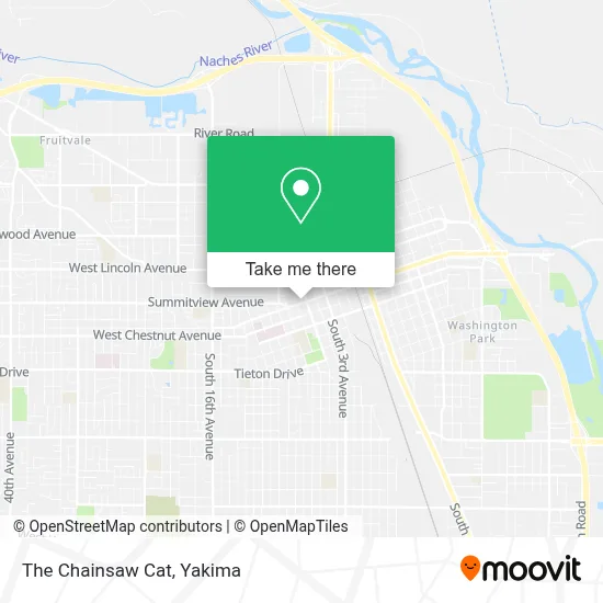 The Chainsaw Cat map