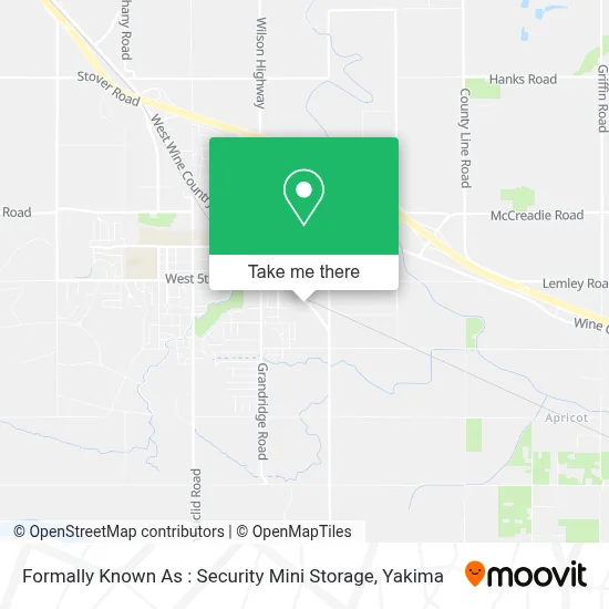 Formally Known As : Security Mini Storage map