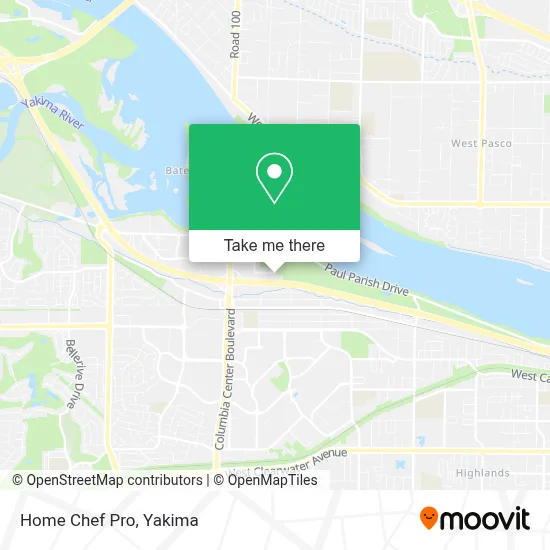 Home Chef Pro map