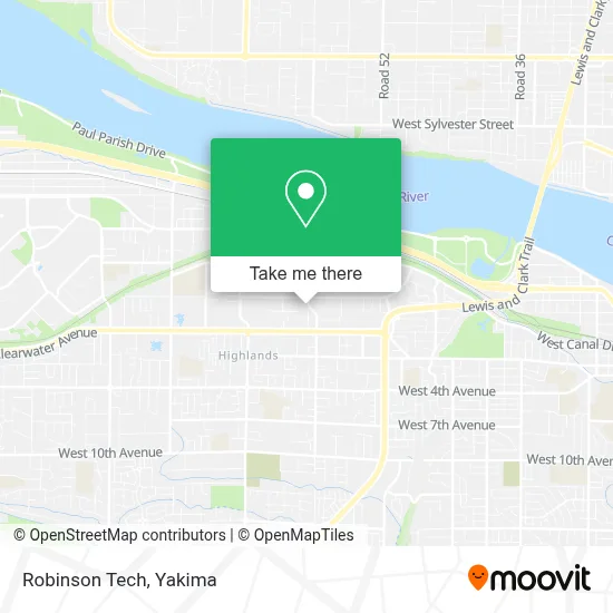 Robinson Tech map