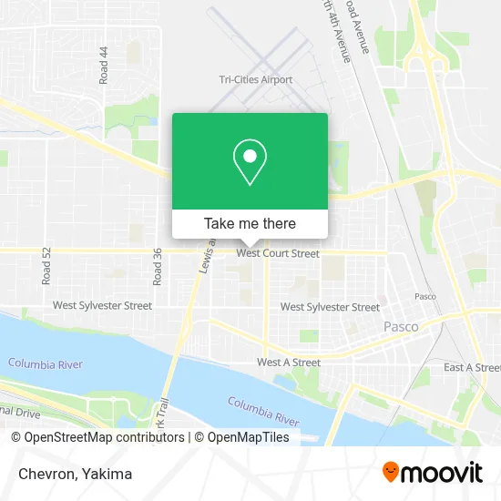 Chevron map