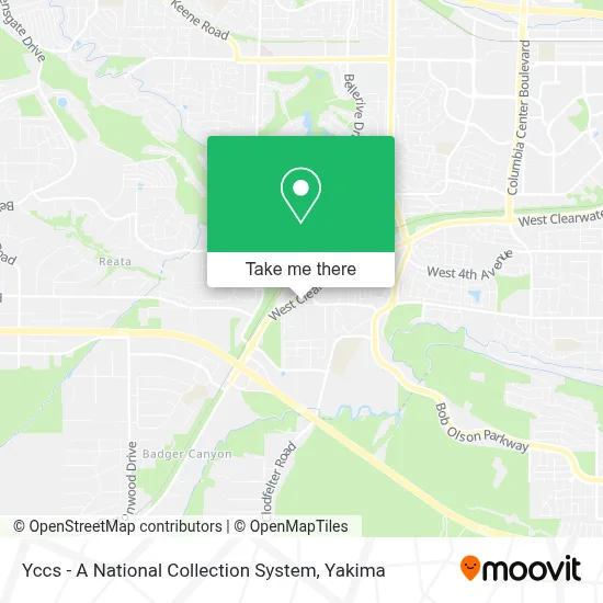 Yccs - A National Collection System map