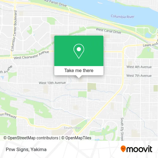 Pnw Signs map