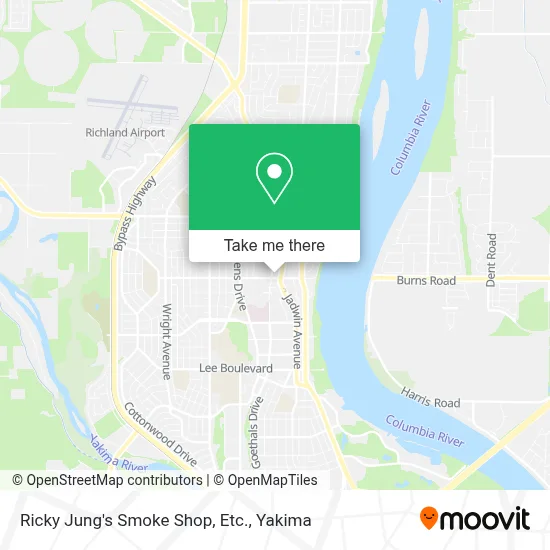 Ricky Jung's Smoke Shop, Etc. map