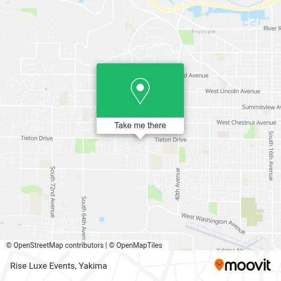 Rise Luxe Events map