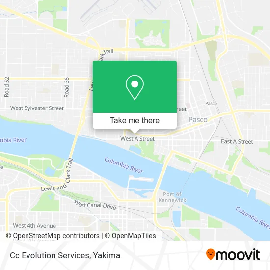 Cc Evolution Services map