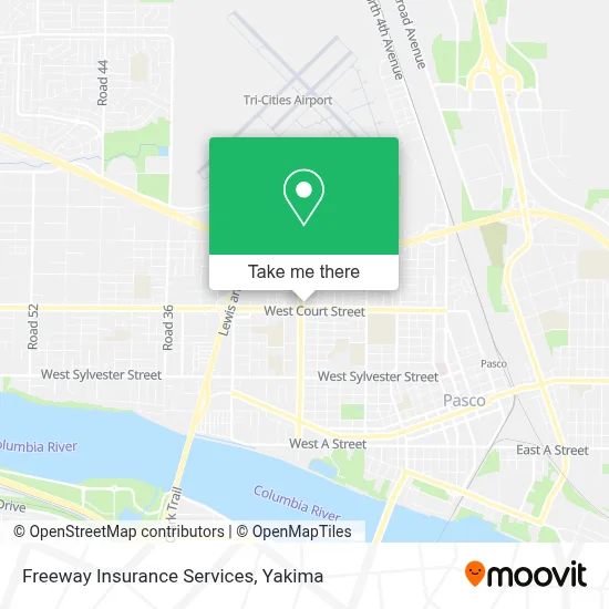 Freeway Insurance Services map